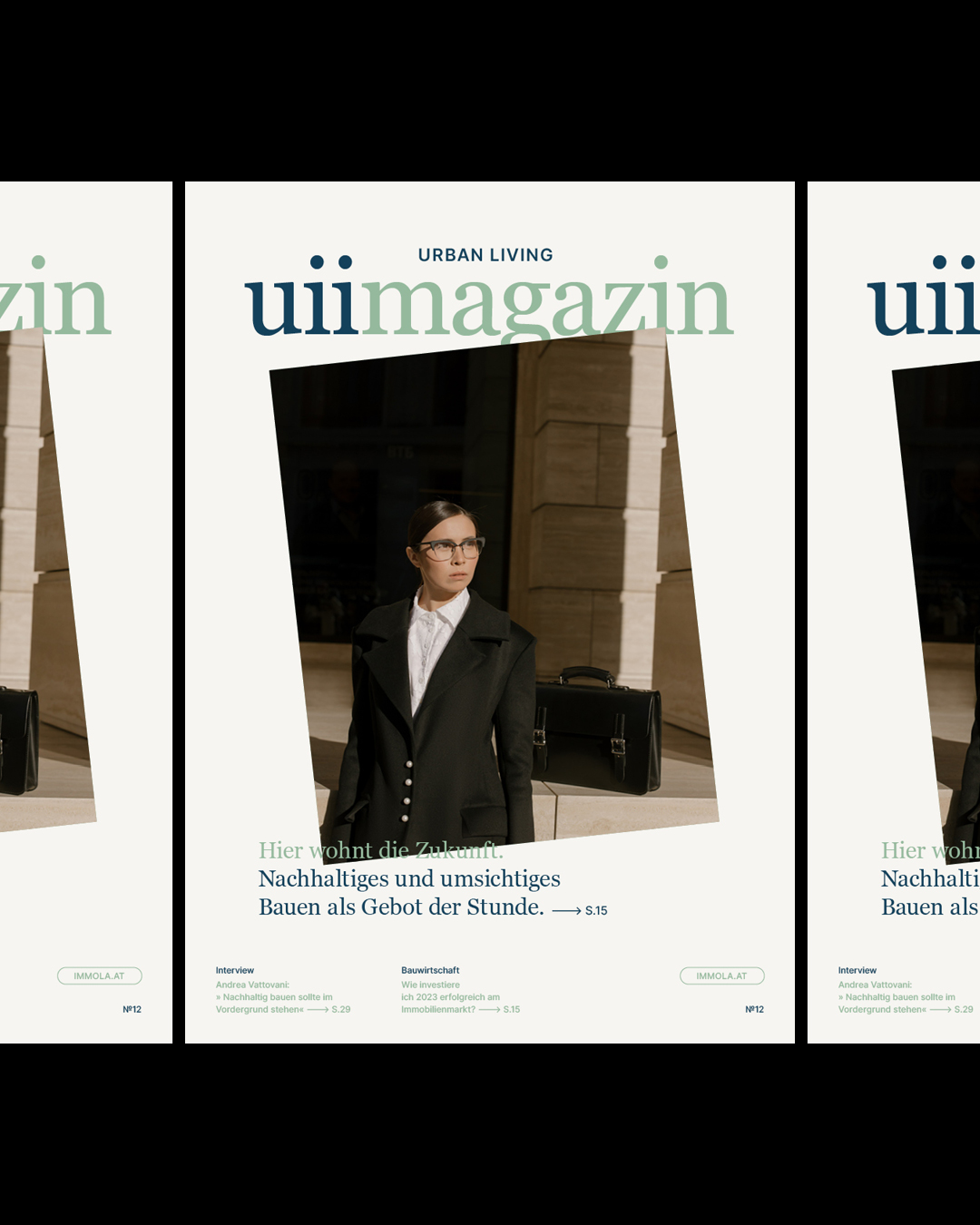 Immola Magazin Mockup Erscheinungsbild Immola