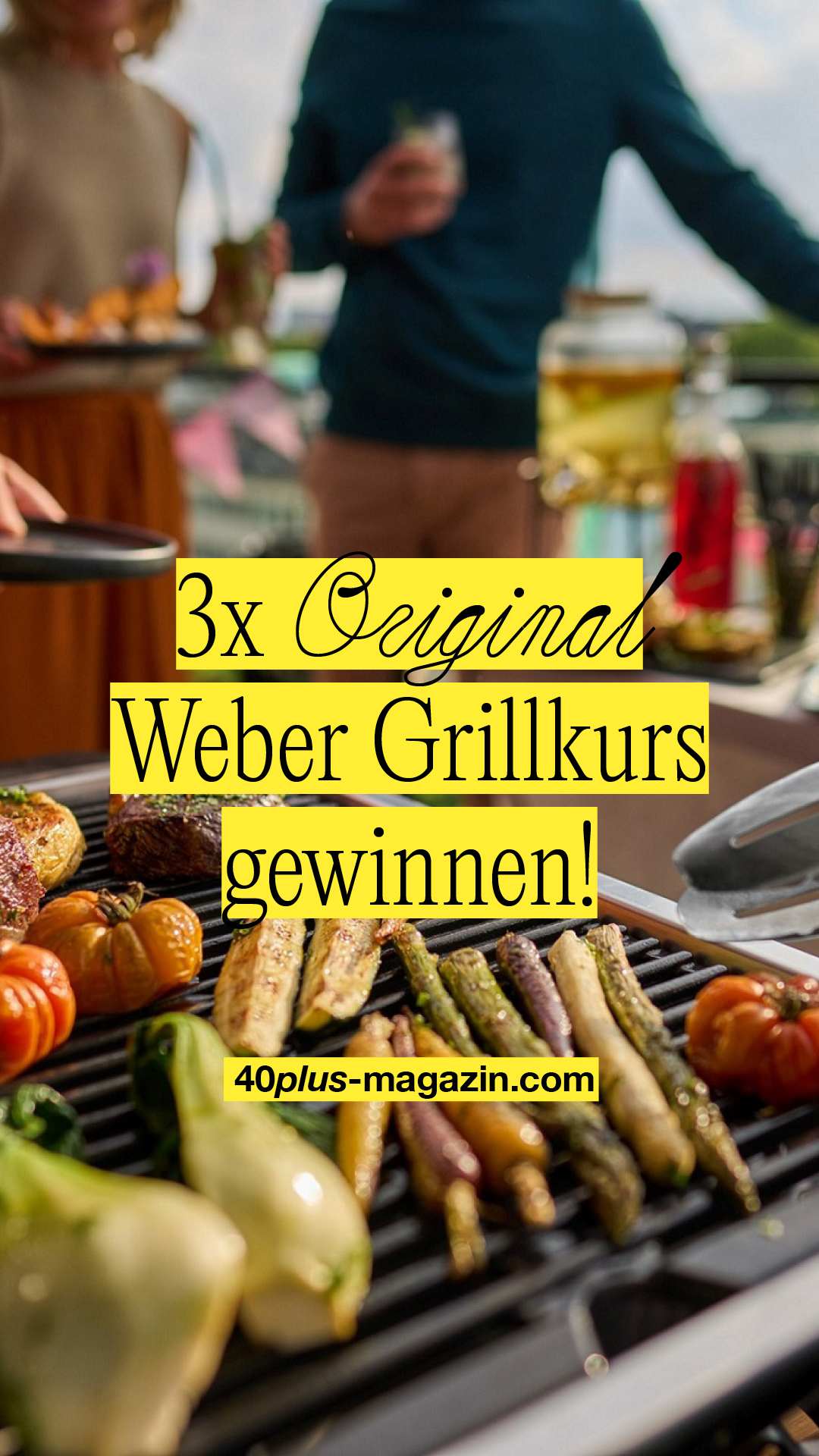 Weber Grillkurs gewinnen Layout Social Media